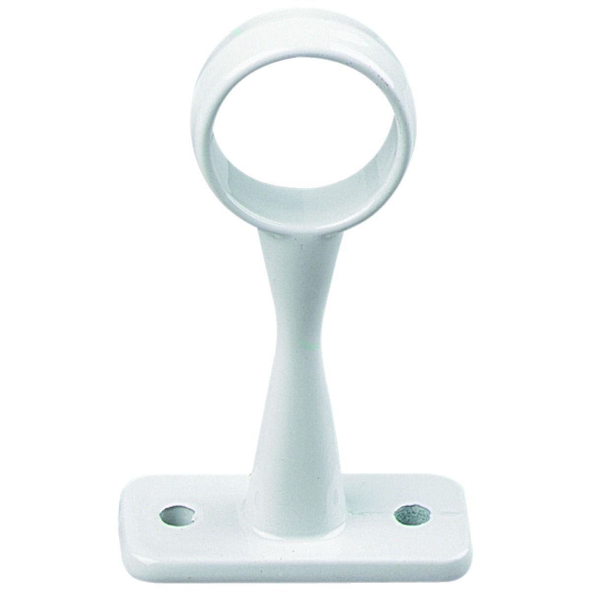 Rothley White Interior Centre Rail Bracket Deluxe - 19mm