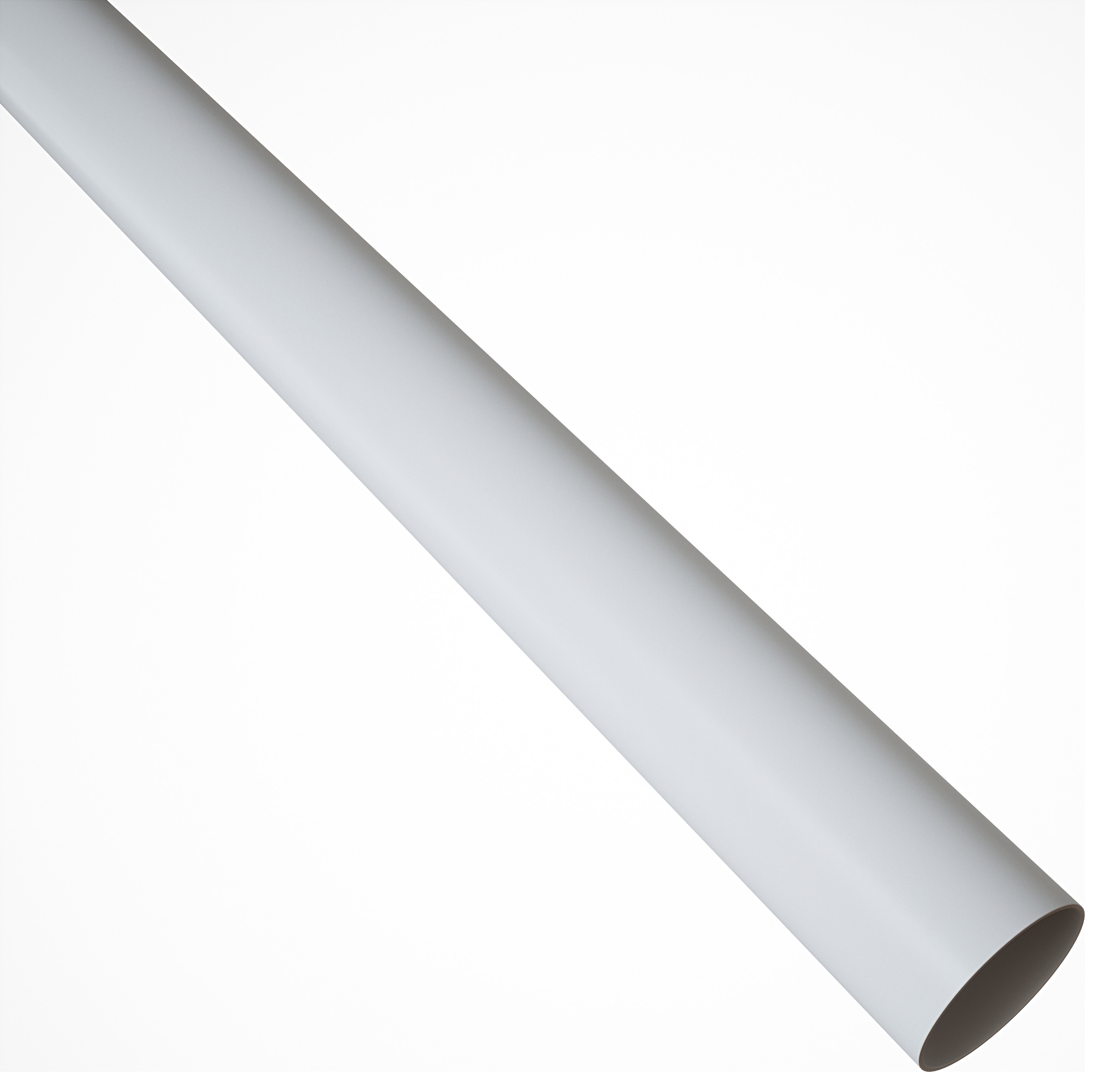 Wickes Interior Multi Rail Tube - 25mm x 1.21m White