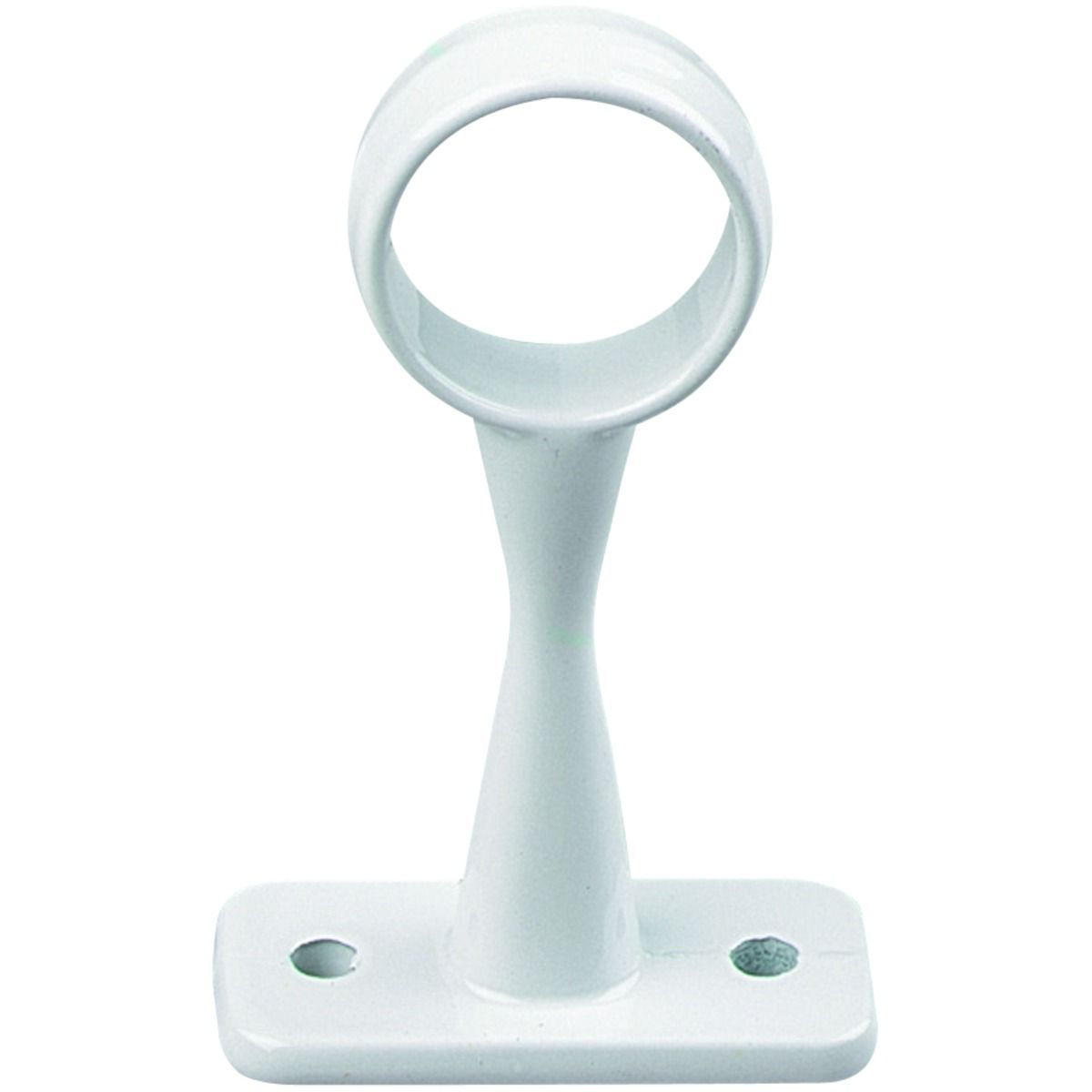 Rothley White Interior Centre Deluxe Rail Bracket - 25mm