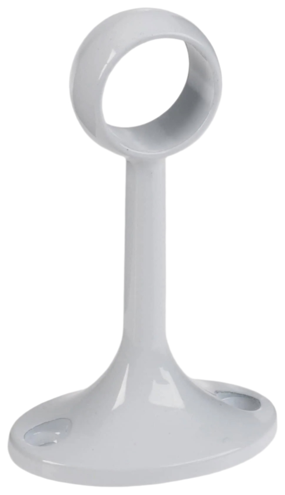 Rothley White Interior Centre Deluxe Rail Bracket - 25mm