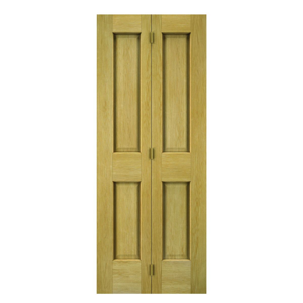 Wickes Cobham Oak 4 Panel Internal Bi-Fold Door - 1981 x 762mm
