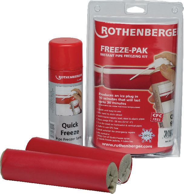 Rothenberger Pipe Freezing Kit