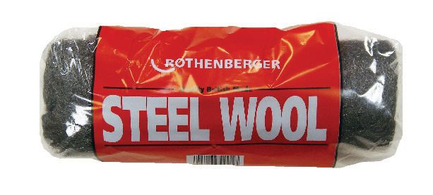 Image of Rothenberger General Purpose Cleaning Steel Wool Large Roll - 450g