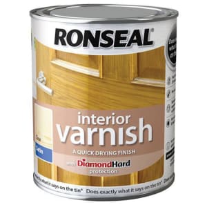 Ronseal Interior Varnish - Satin Clear 250ml