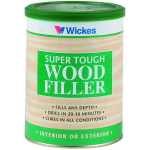 Wickes Super Tough Wood Filler - Natural 1kg