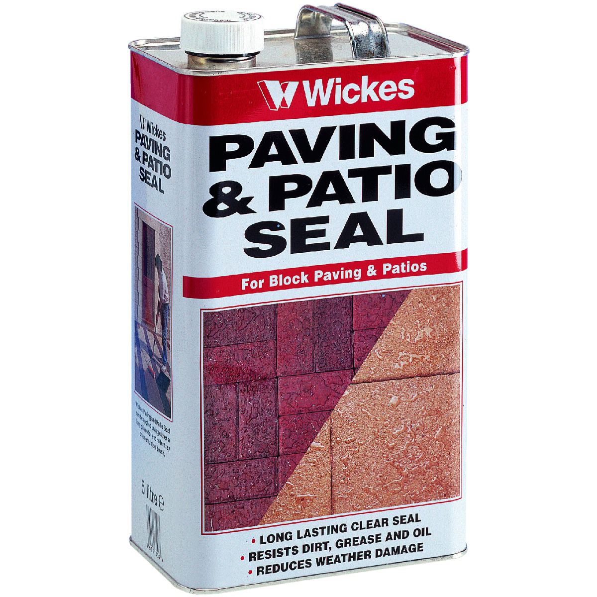 Image of Wickes Patio & Paving Sealer - Clear 5L