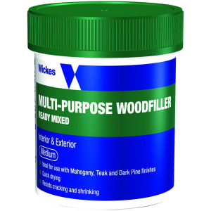 Wickes Multi-Purpose Wood Filler Tub - Medium 250g