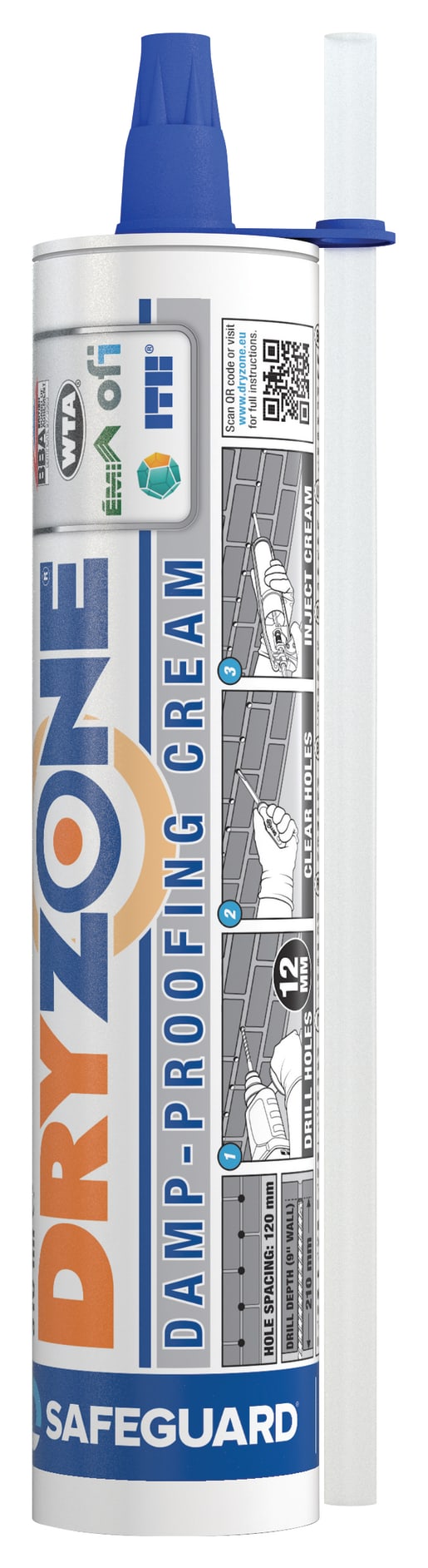 Dryzone Damp Proof Course Cream - 310ml