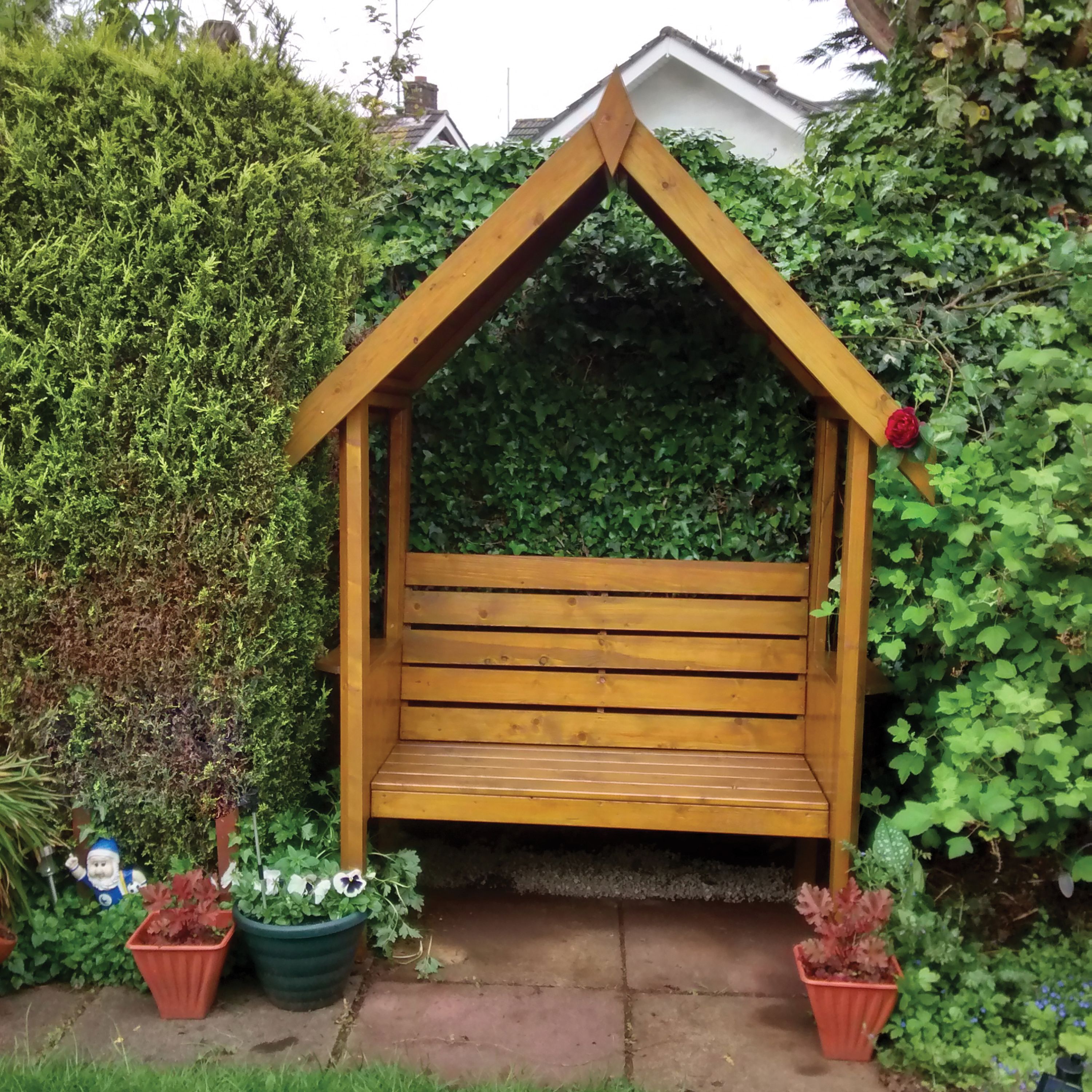 Wickes Blossom Canopy Garden Arbour - 1230 x 650mm