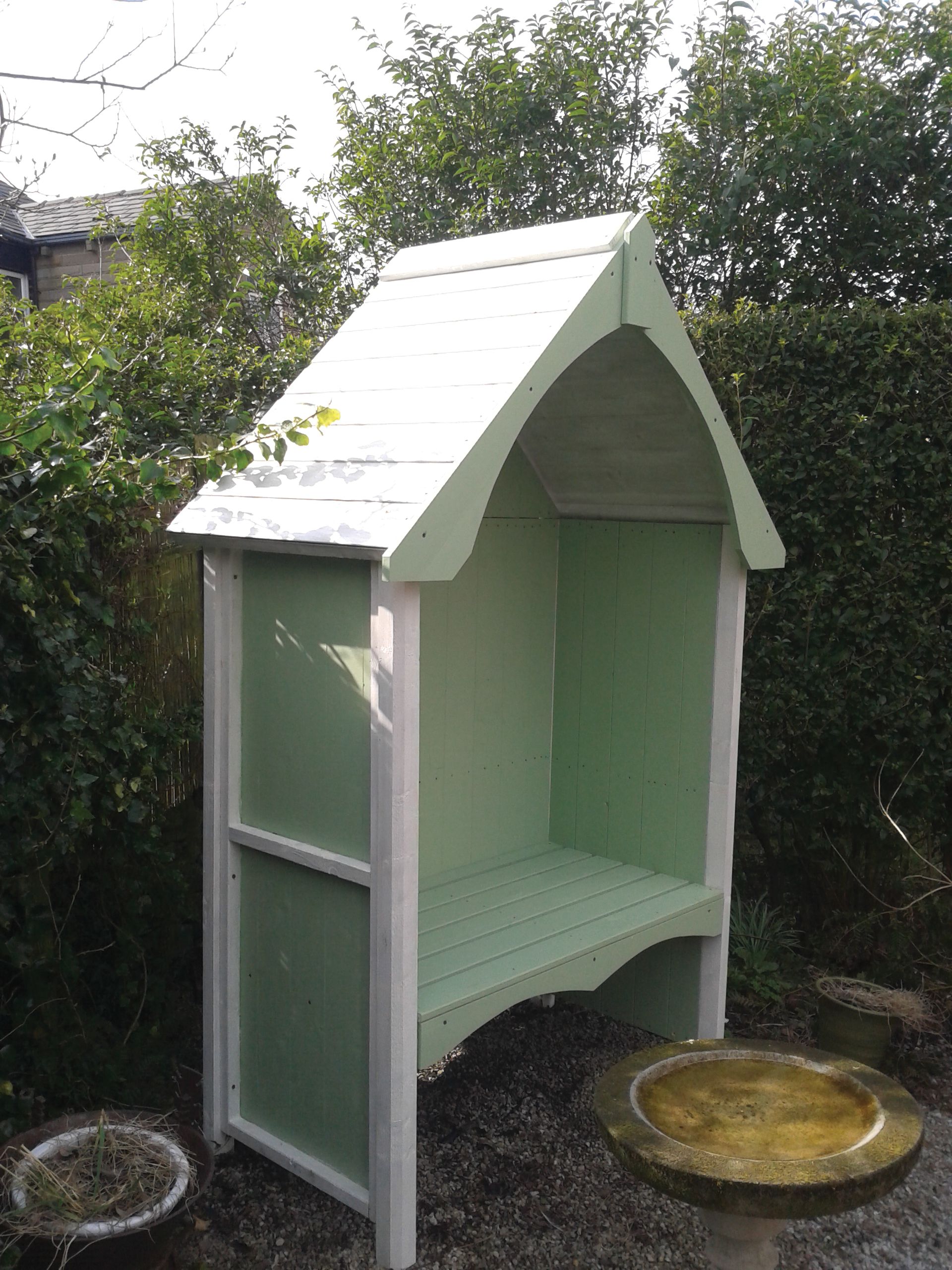 Image of Wickes Balsam Garden Arbour - 1240 x 650mm