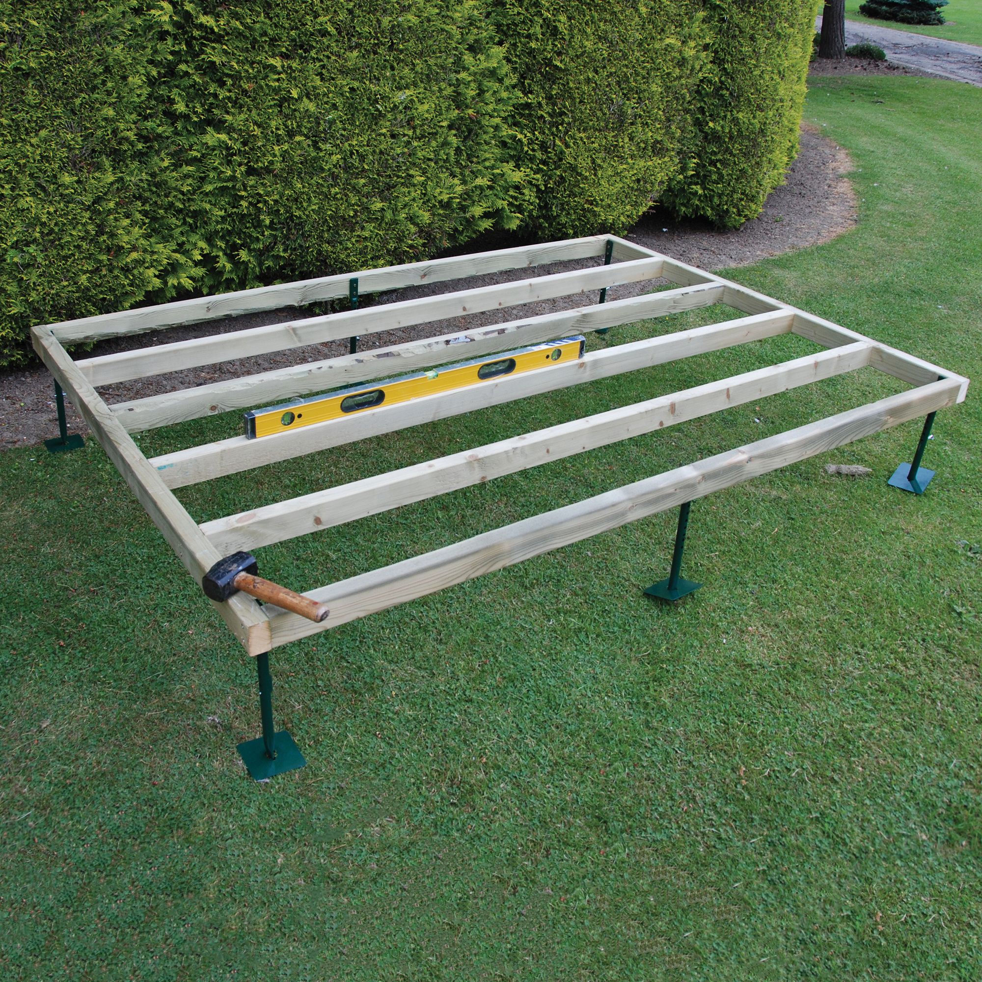 Image of Shire Adjustable Base for 6 x 6ft Sheds