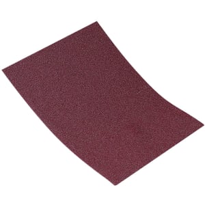 Wickes Aluminium Oxide Cloth-Backed Assorted Sandpaper Sheets - Pack of 3