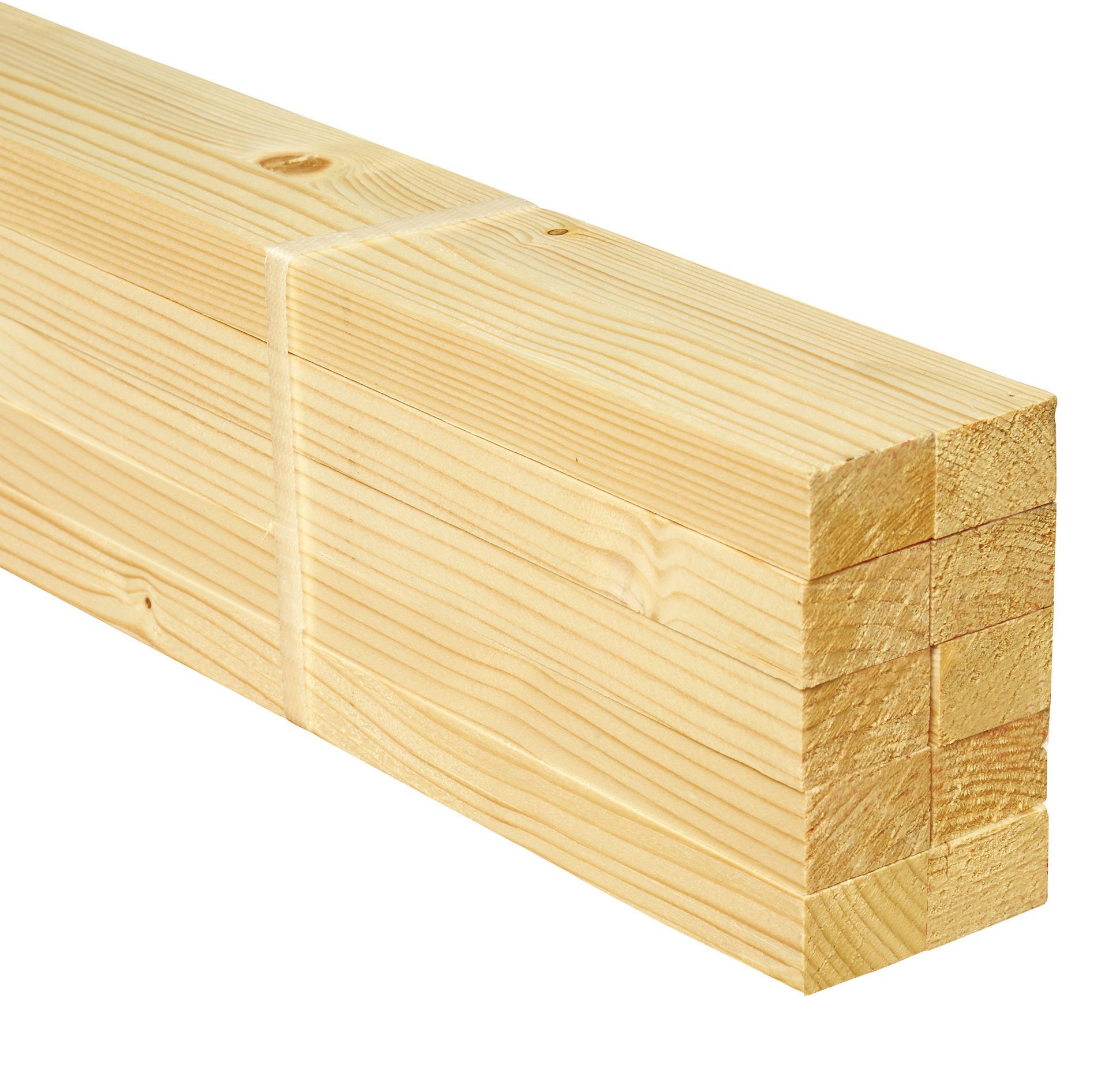 Image of Wickes Whitewood PSE Timber - 18 x 28 x 1800mm - Pack of 10