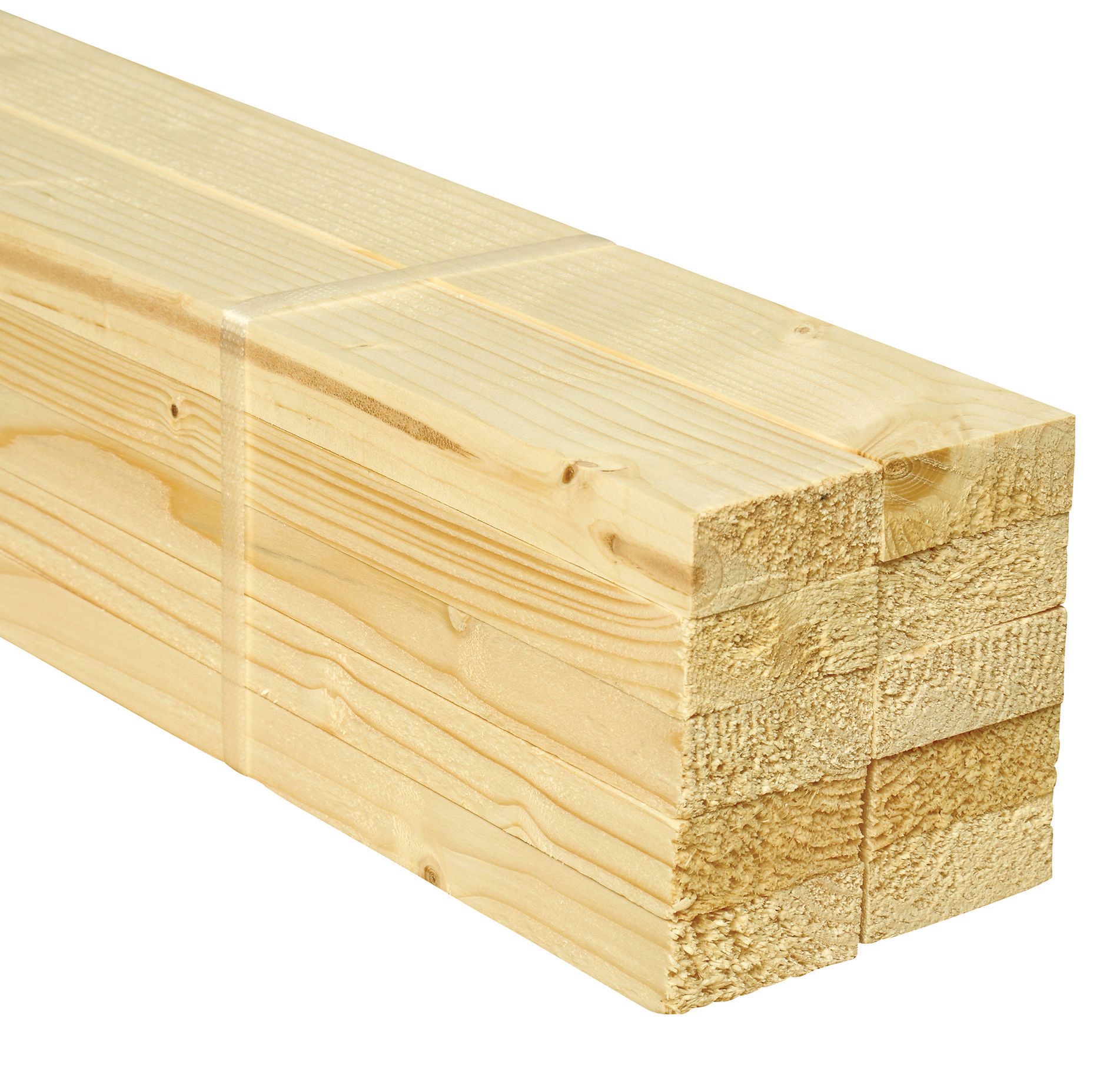 Image of Wickes Whitewood PSE Timber - 18 x 44 x 1800mm - Pack of 10