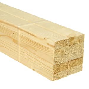 Wickes Whitewood PSE Timber - 18 x 44 x 2400mm - Pack of 10