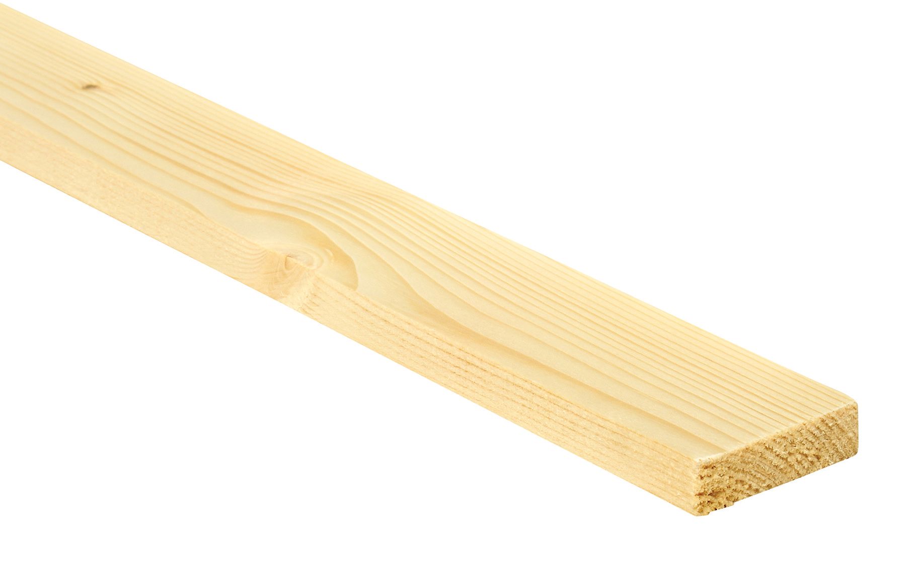 Wickes Whitewood PSE Timber - 12mm x 44mm x 2.4m