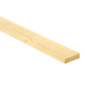 Wickes Whitewood PSE Timber - 12mm x 44mm x 2.4m
