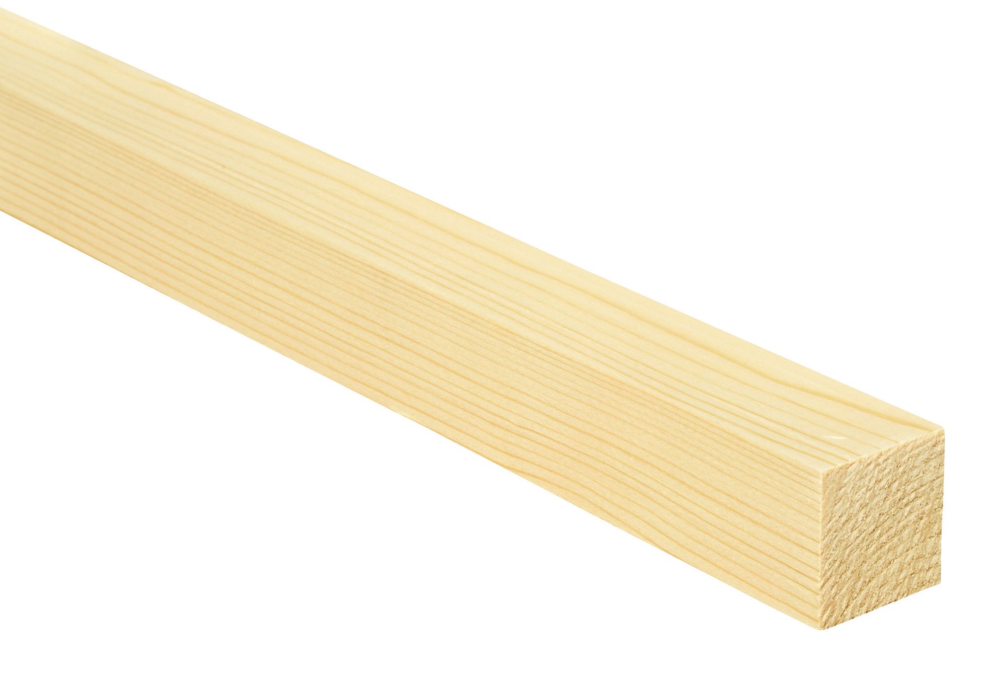 Wickes Whitewood PSE Timber - 34mm x 34mm x 1800mm
