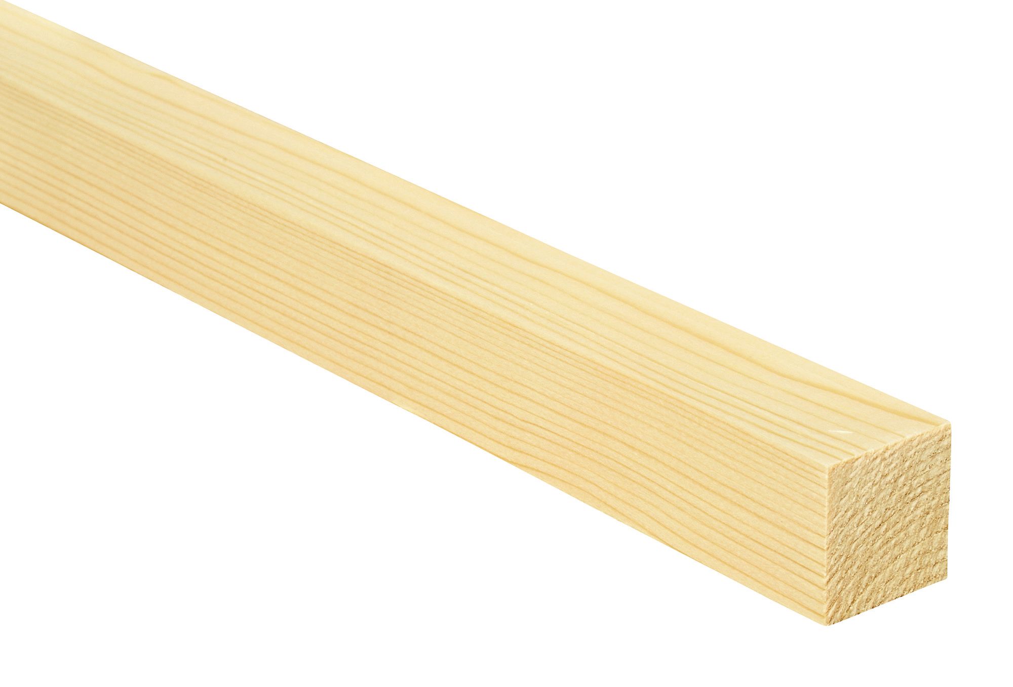 Wickes Whitewood PSE Timber - 34mm x 34mm x 2400mm