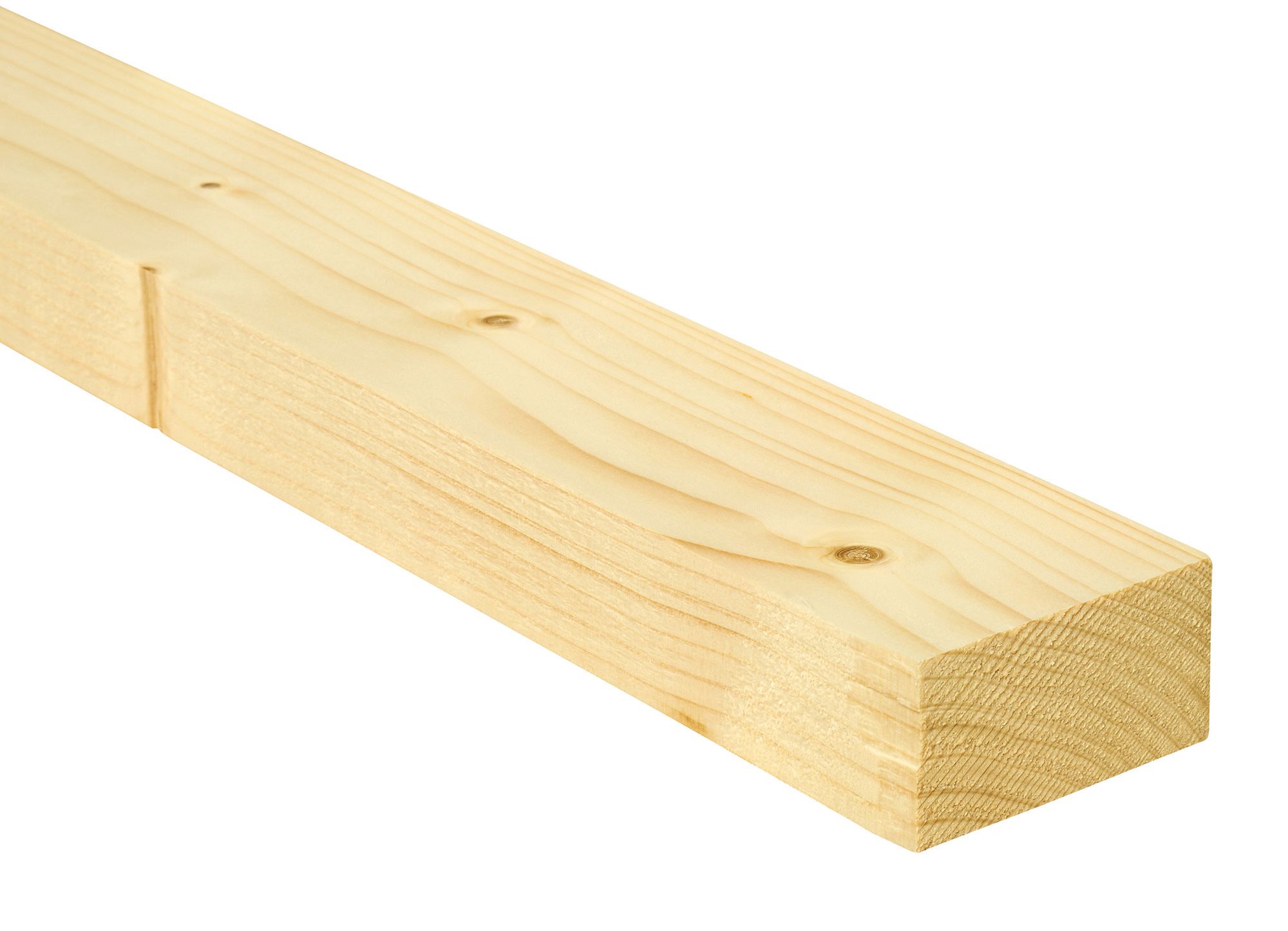Wickes Whitewood PSE Timber - 34mm x 69mm x 2400mm