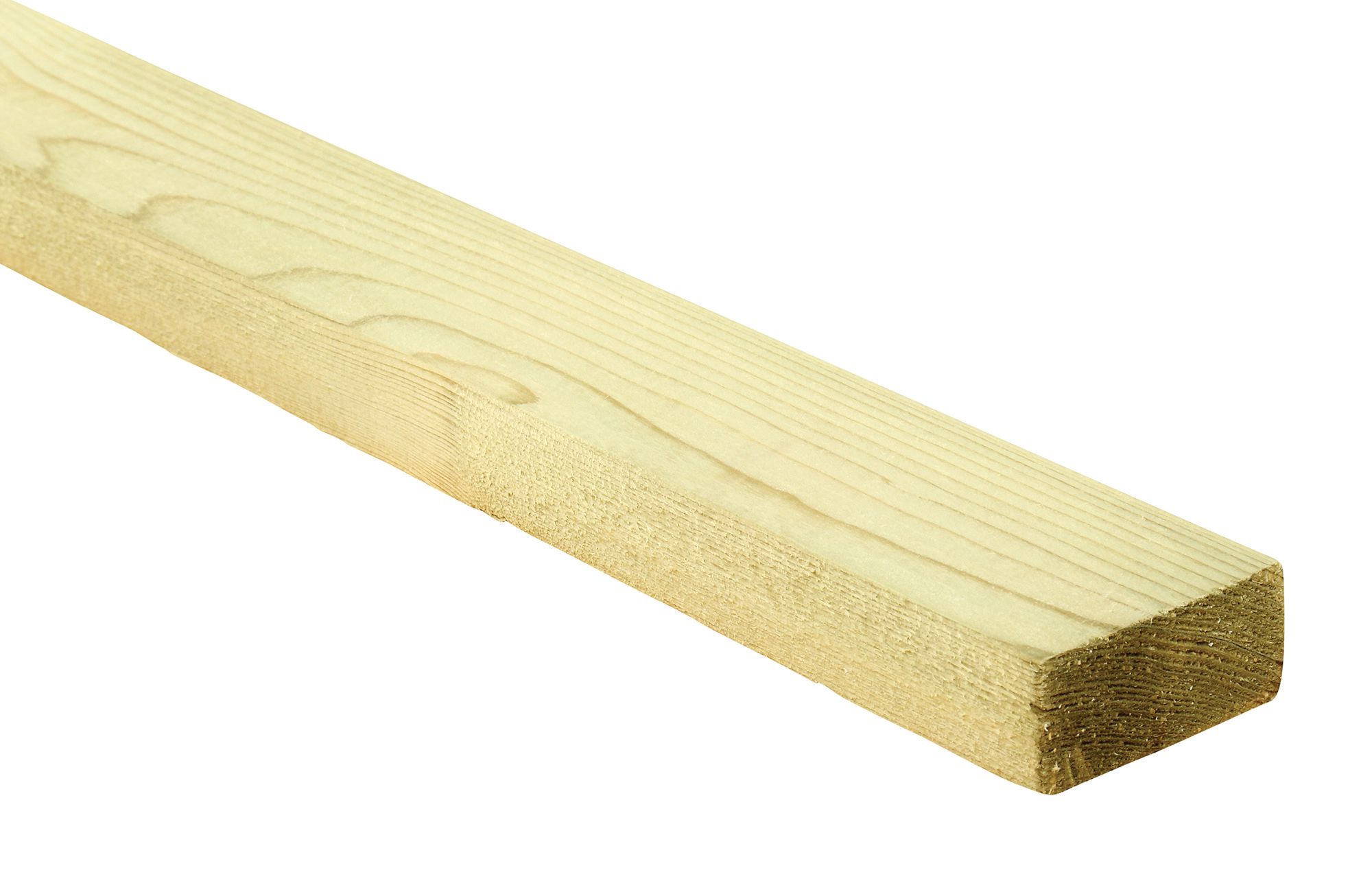 Image of Wickes Treated Sawn Timber - 22mm x 47mm x 1800mm