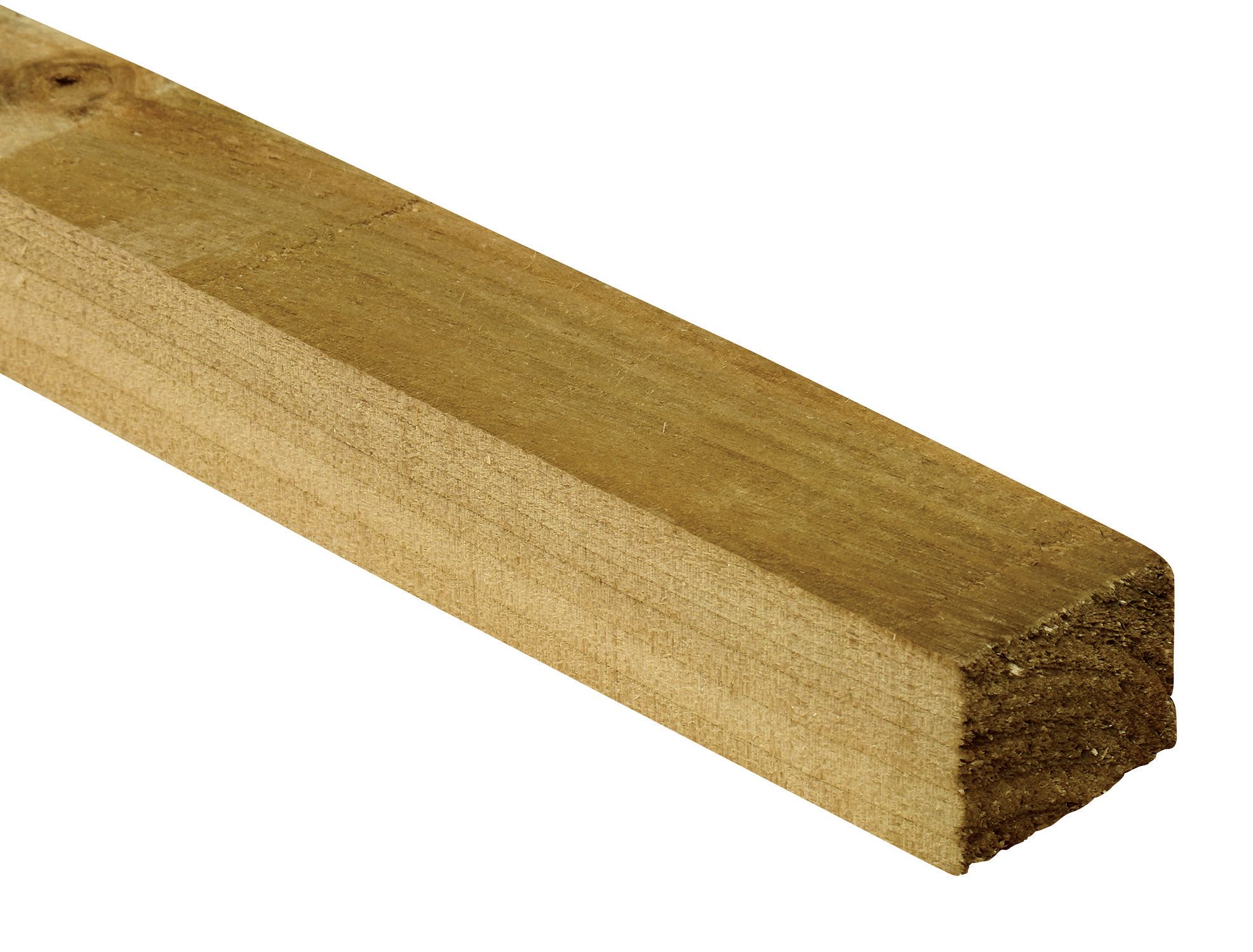 Image of Wickes Treated Sawn Timber - 47 x 47 x 2400mm