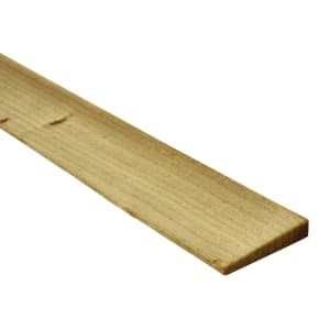 Wickes Feather Edge Fence Board - 100mm x 1.5m