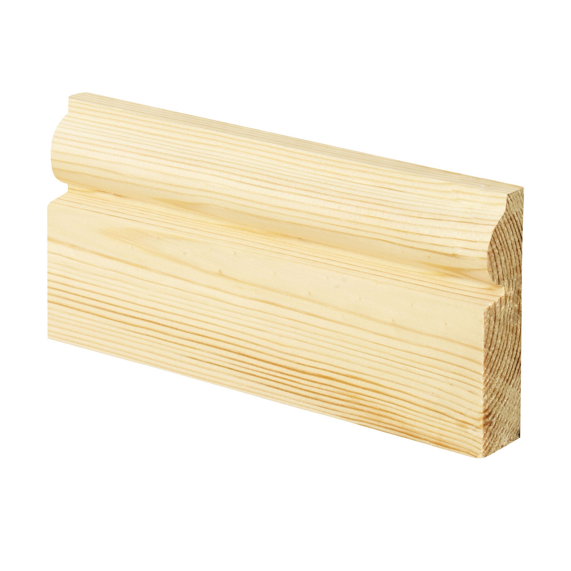 Image of Wickes Torus Pine Architrave - 19mm x 69mm x 2.1m Pack of 5