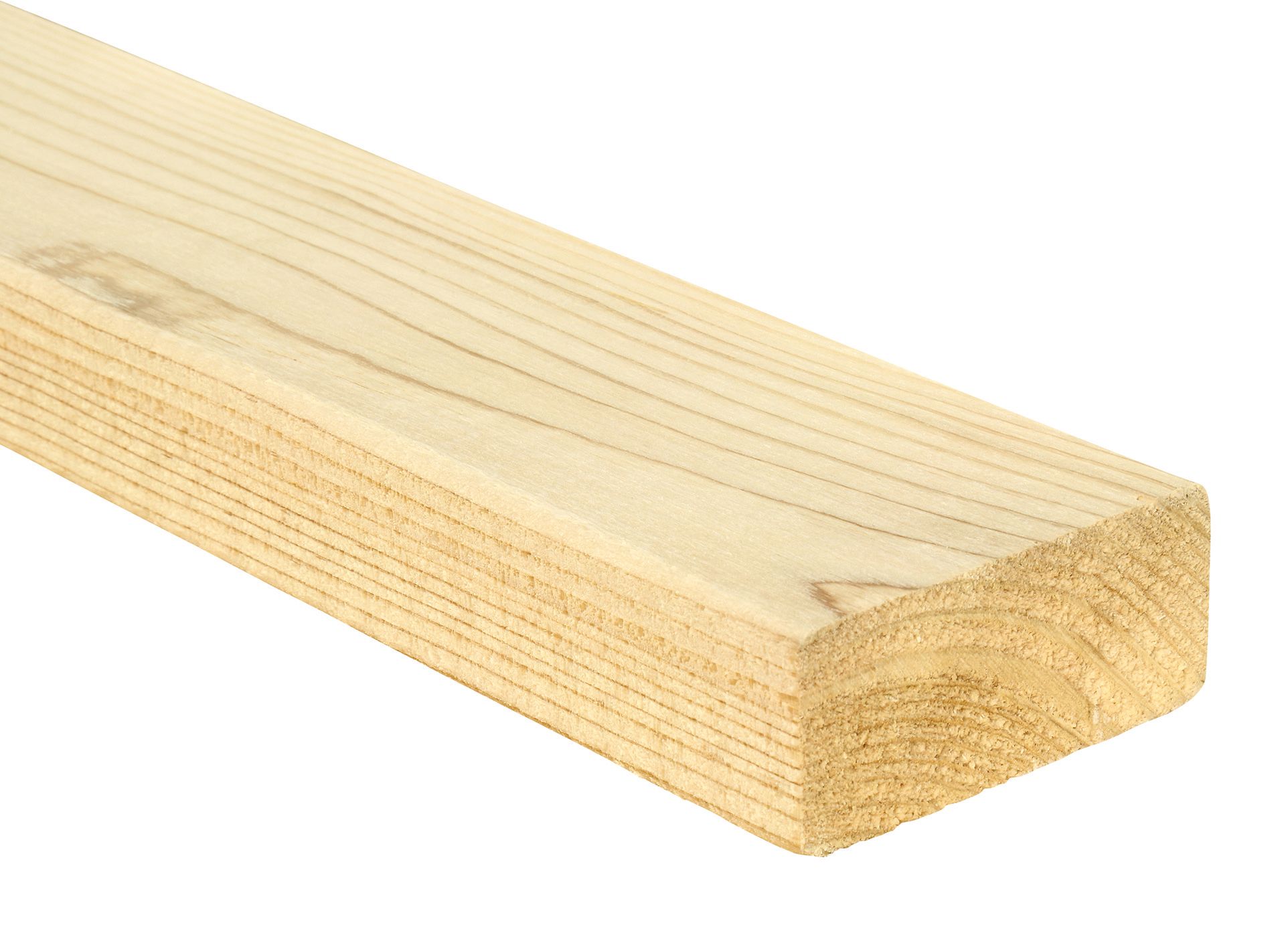 Wickes FSC Certified Yellow Studwork CLS Untreated Timber Wood - 38x89x2400mm
