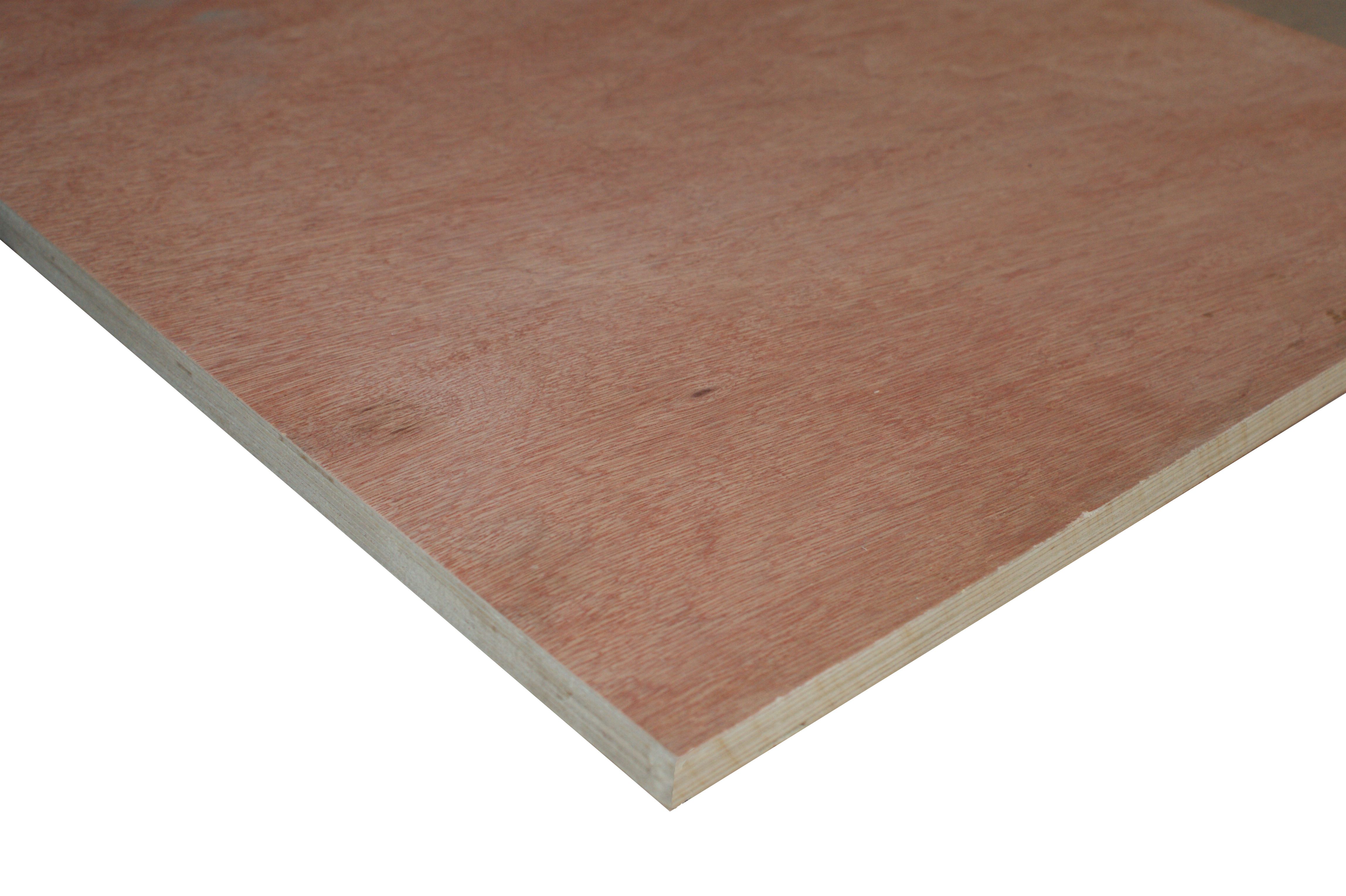 Wickes Non-Structural Hardwood Plywood - 18 x 1220 x 2440mm