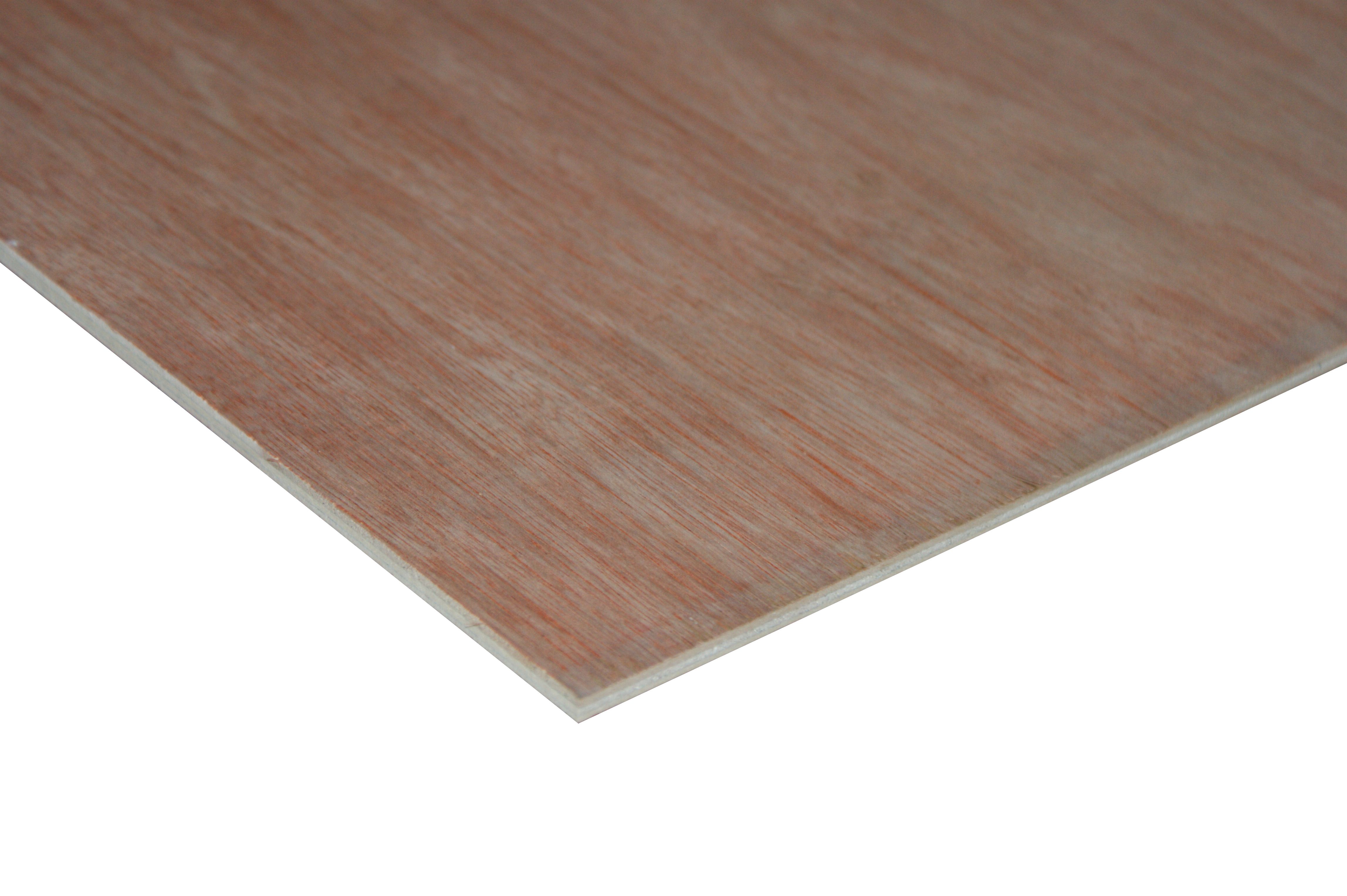 Wickes Non-Structural Hardwood Plywood - 5.5 x 607 x 1829mm