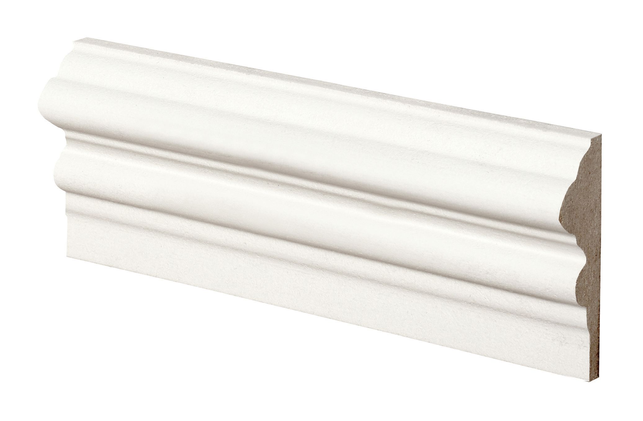 Image of Wickes Dado Rail Primed MDF - 18mm x 58mm x 2.4m Pack of 4