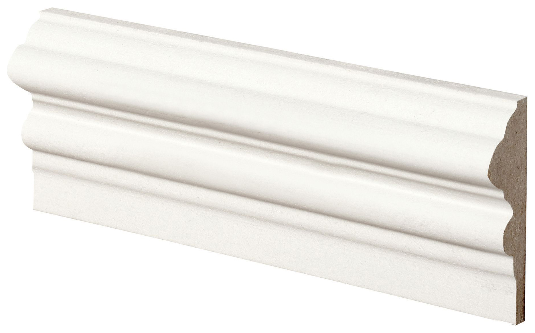 Image of Wickes Dado Rail Primed MDF - 18mm x 58mm x 2.4m Pack of 4