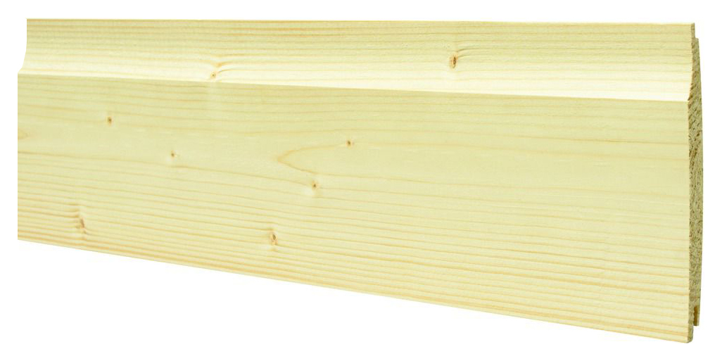 Image of Wickes Softwood Shiplap Cladding - 12mm x 121mm x 1800mm Pack of 5