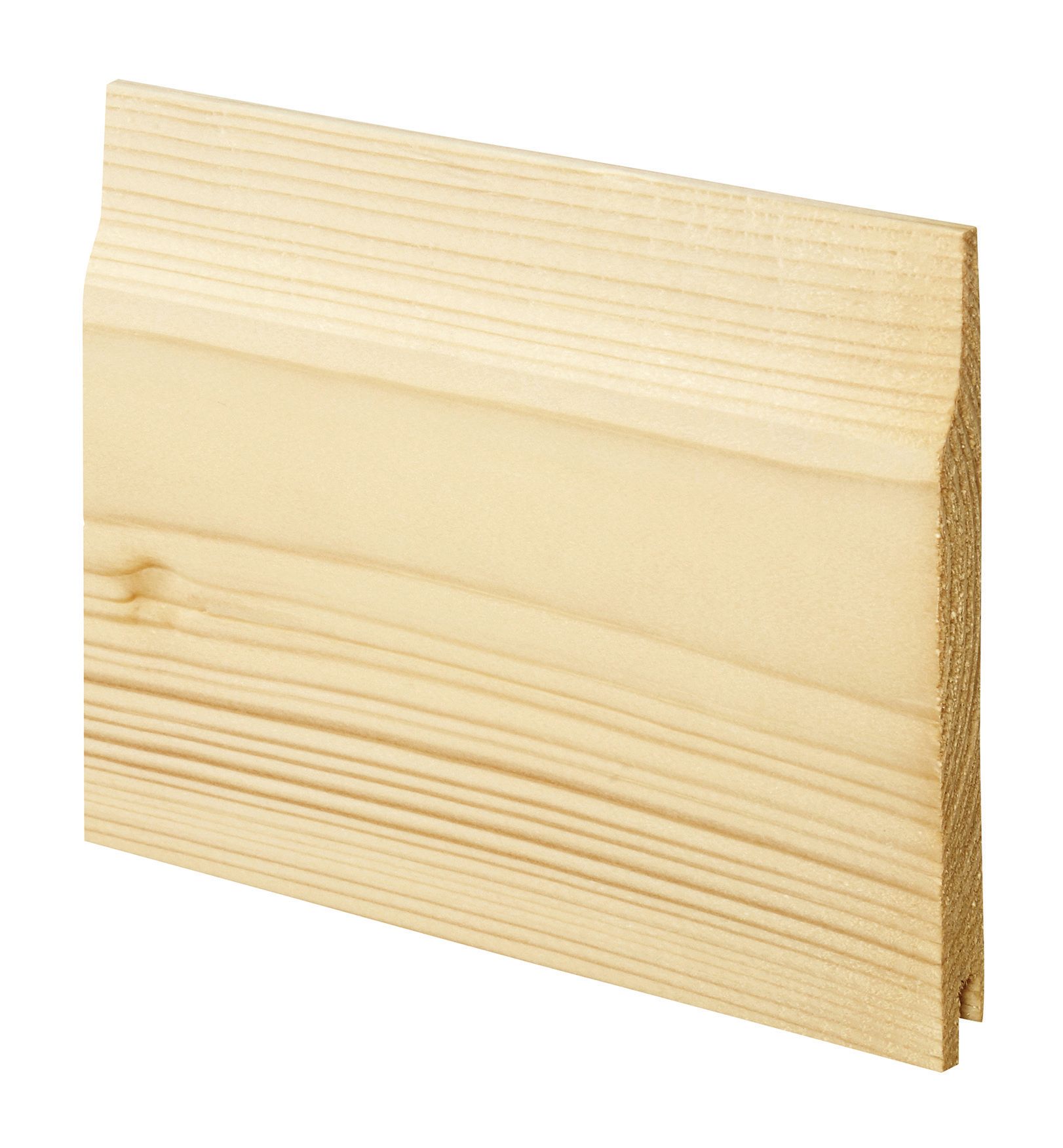 Image of Wickes Softwood Shiplap Cladding 12mm x 121mm x 1800 mm Single