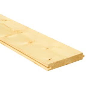 Wickes PTG Timber Floorboards - 18mm x 119mm x 1800mm