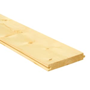 Wickes PTG Timber Floorboards - 18mm x 119mm x 2400mm