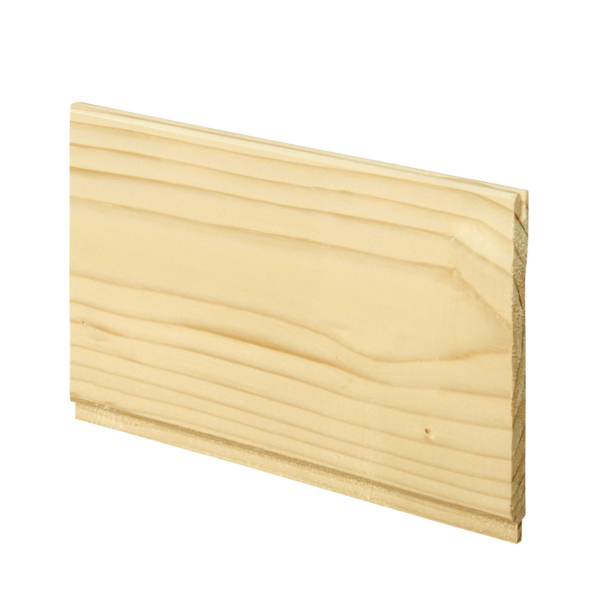 Wickes Vjointed Traditional Softwood Cladding 8 x 94 x 3000mm Pack of 5 Wickes.co.uk