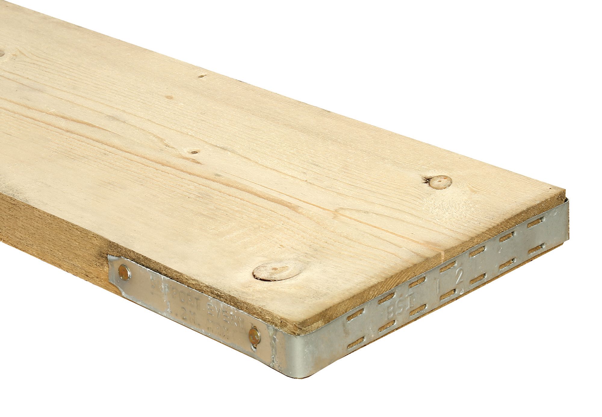 Image of Wickes Timber Scaffold Board - 38 x 225 x 3900mm