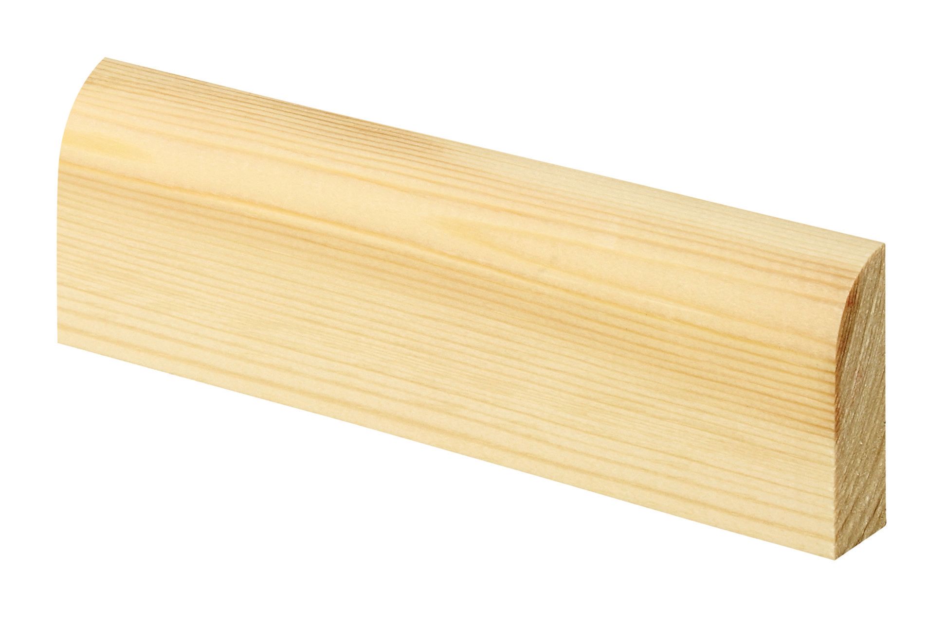 Image of Wickes Large Round Pine Architrave - 15mm x 45mm x 2100mm