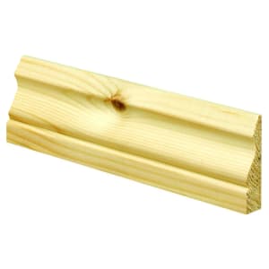 Image of Wickes Ogee Pine Architrave - 19mm x 69mm x 2.1m Pack of 5