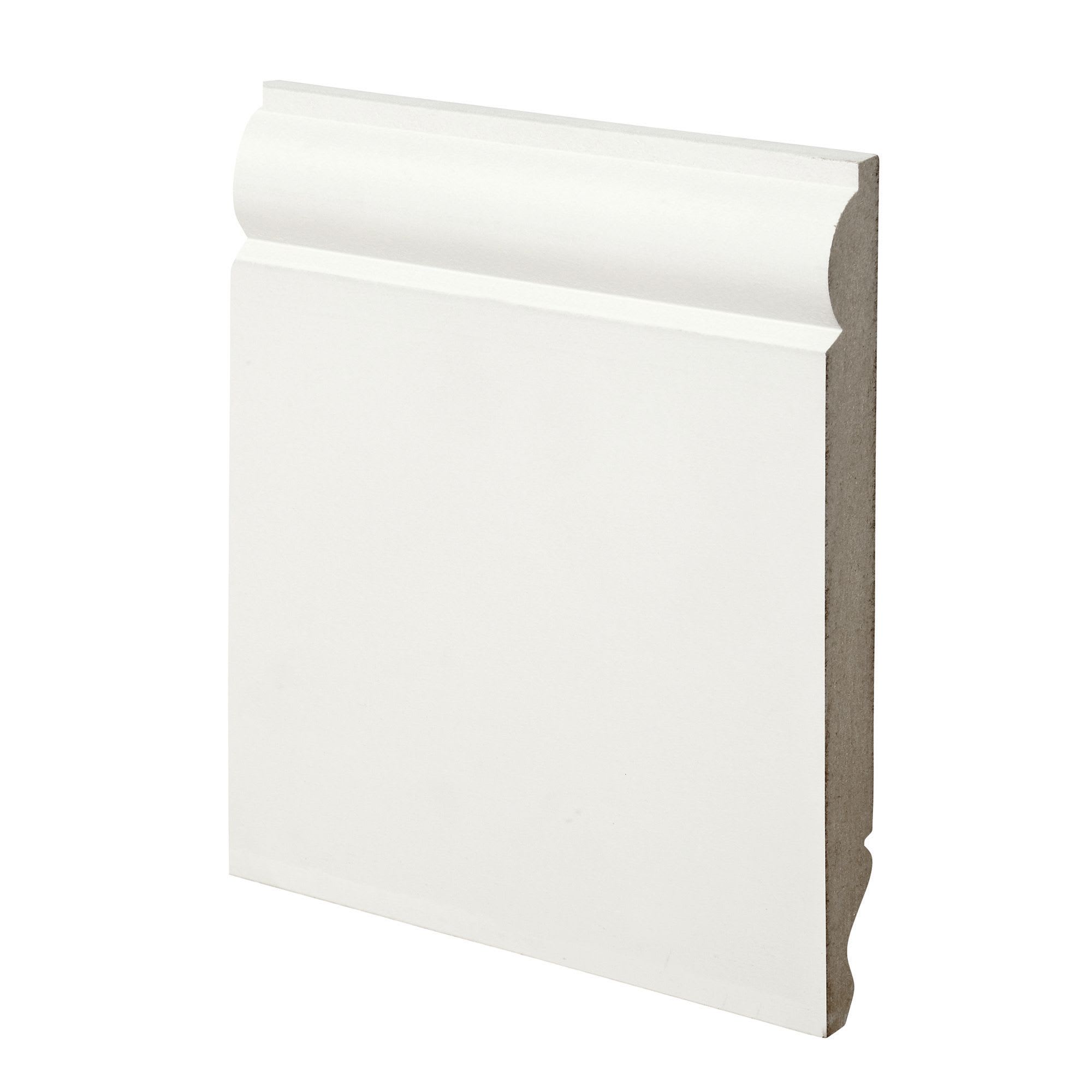 Wickes Dual Purpose Torus / Ogee Primed MDF Skirting 18 x 169 x