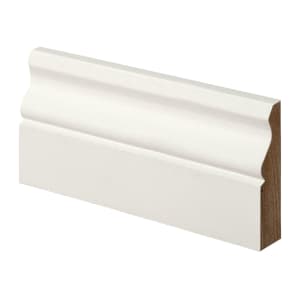 Wickes Ogee Primed MDF Architrave - 18mm x 69mm x 2.1m