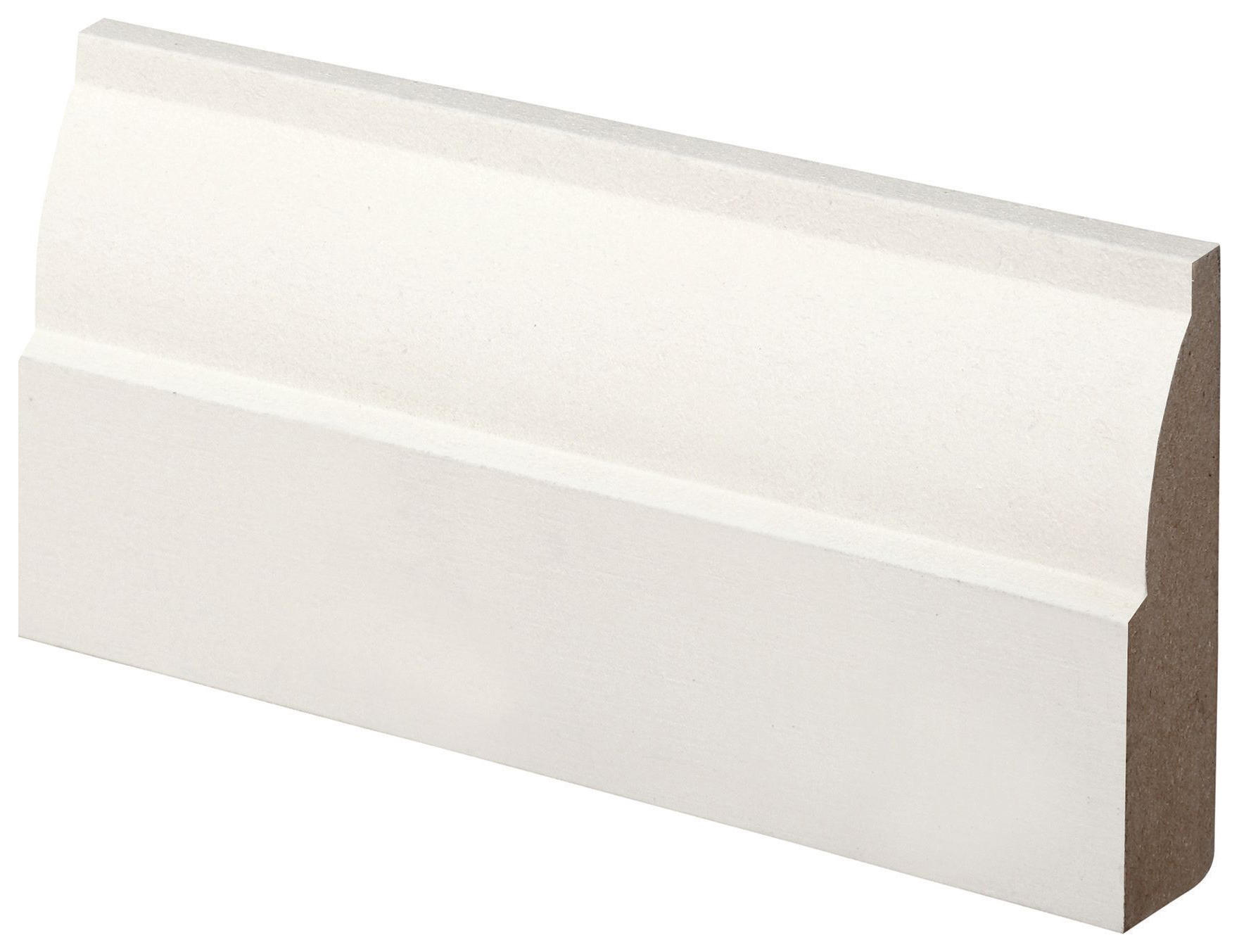 Image of Wickes Ovolo Primed MDF Architrave - 18mm x 69mm x 2.1m Pack of 5