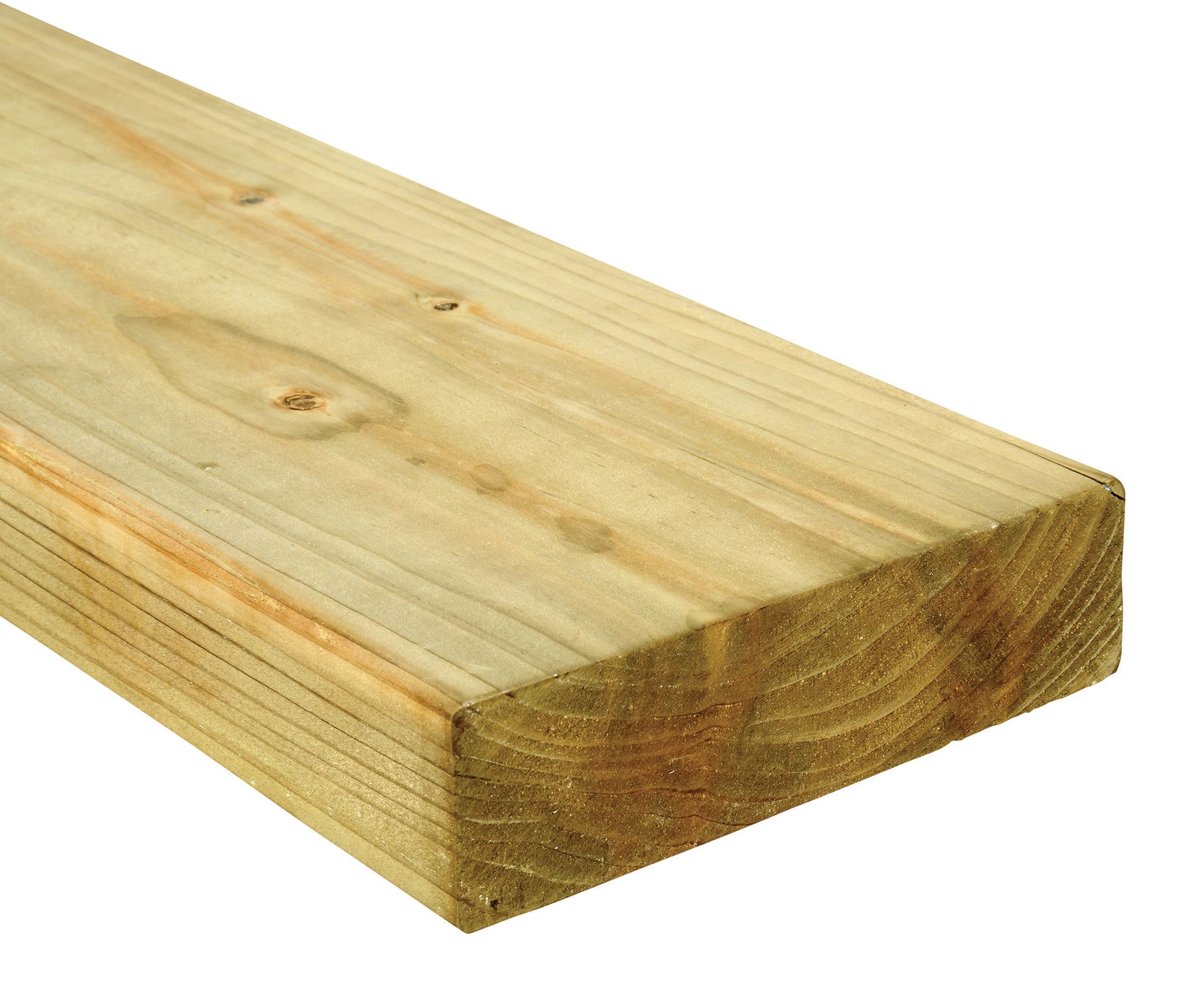 Image of Wickes Treated Kiln Dried C16 Timber - 45 x 170 x 3600mm