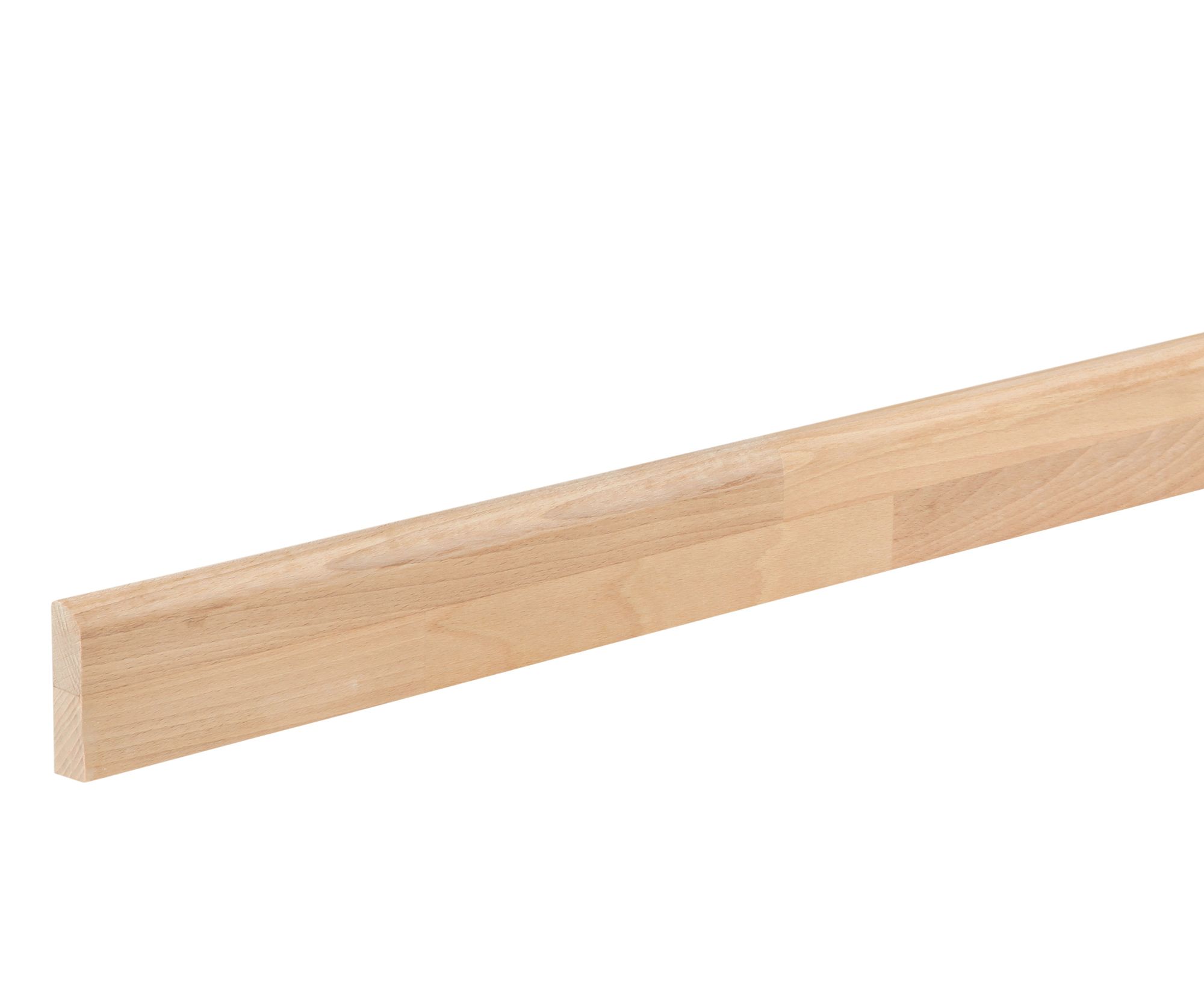 Wickes Solid Wood Worktop Upstand - Solid Beech 70 x 18mm x 3m