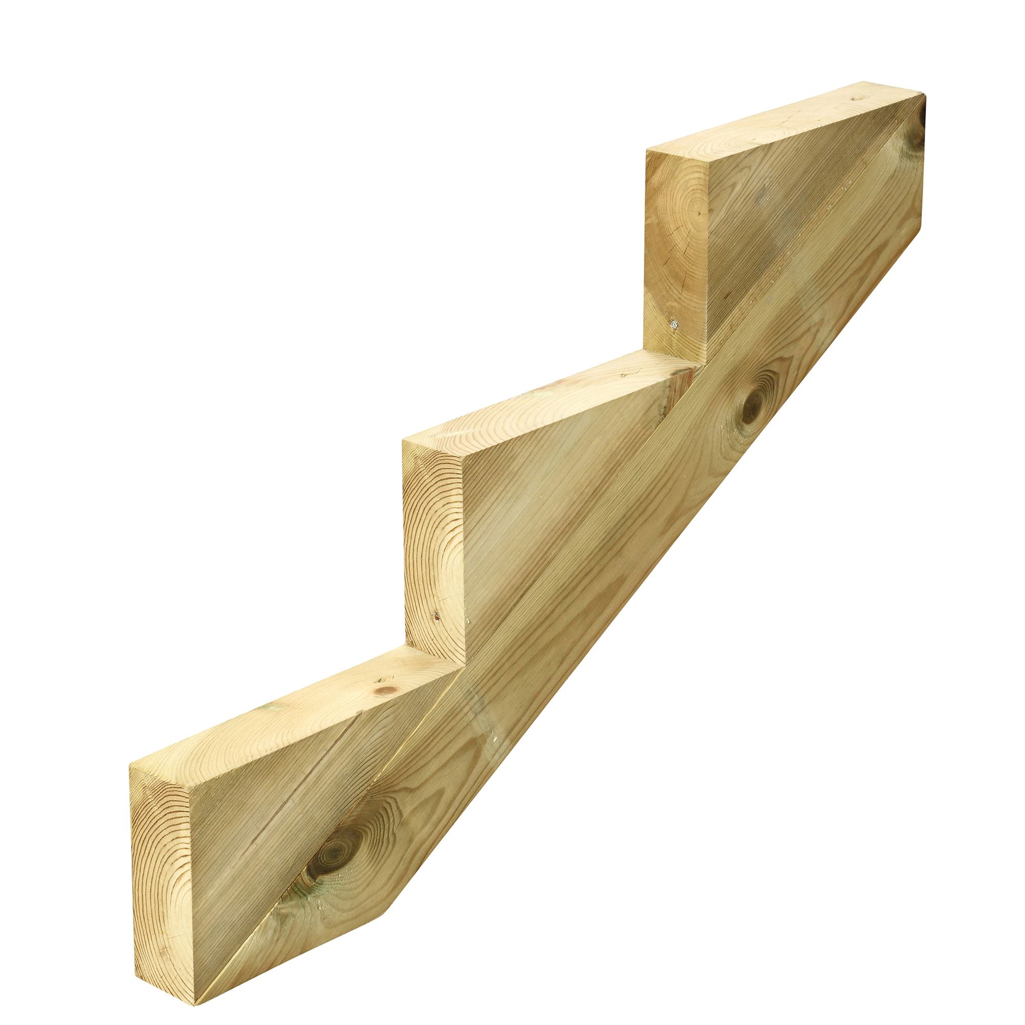 Image of Wickes Decking Stair Stringer 3 Tread - 45 x 250 x 906mm