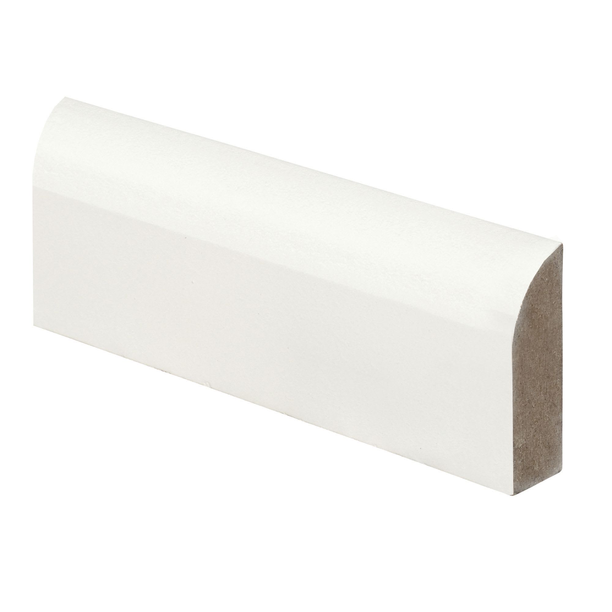 Wickes Large Round Fully Finished MDF Architrave 14.5mm x 44mm x 2.1m