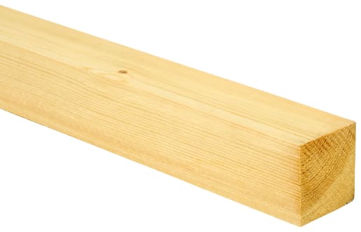 Wickes Redwood PSE Timber - 44 x 44