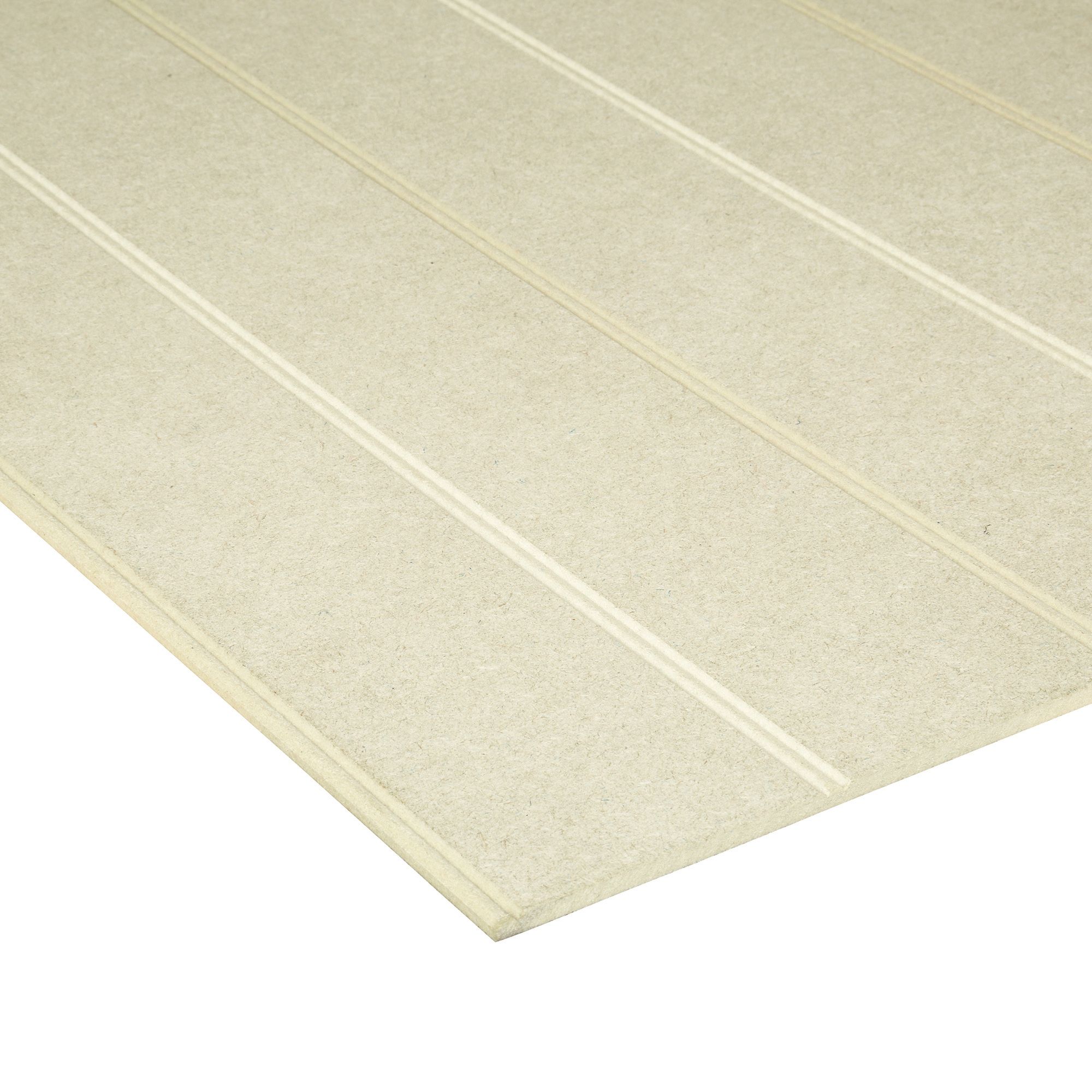Wickes Beaded Medium Density Fibreboard (MDF) Panel - 6 x 607 x 1220mm